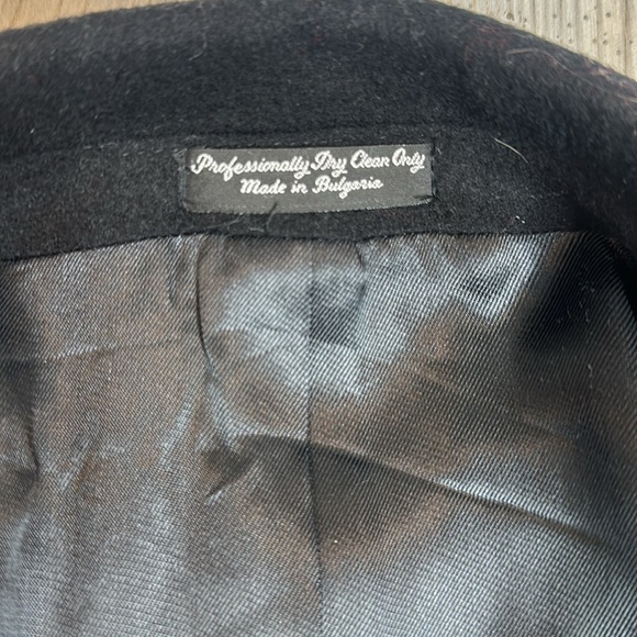 EUC Men’s Silver Cloud Italian/Bulgarian Cashmere Blend Long Casual Overcoat,46L - Picture 14 of 16